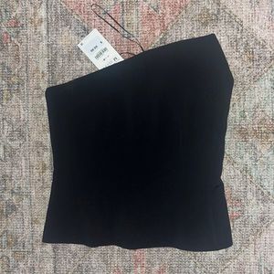 Black corset Zara